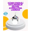 Solar Enerjili Katlanabilir Led Kamp ve Bahçe Lambası