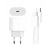 Type-C to C Kablolu 35W Hızlı Şarj Başlığı Set
