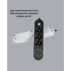 USB Yuvalı Anahtarlı Üçlü Priz 2 Metre Kablolu