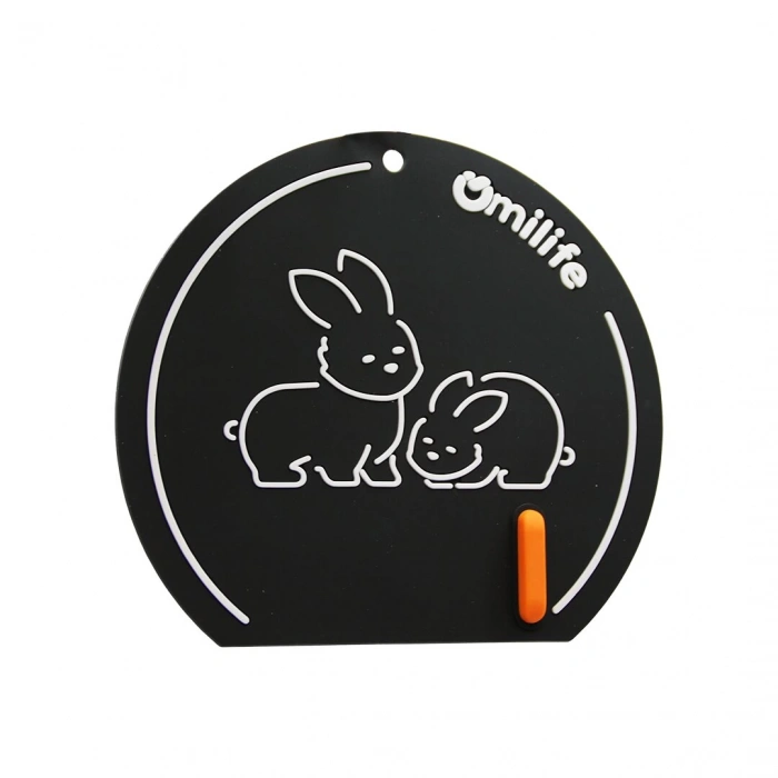 Hayvan Çizimli  Gider Koku Önleyici Silikon Mat