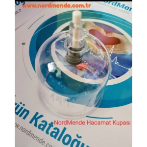 100 Adet 6 No Siyah İnci Gold Hacamat Kupası. 1 Adet Hacamat Kalemi