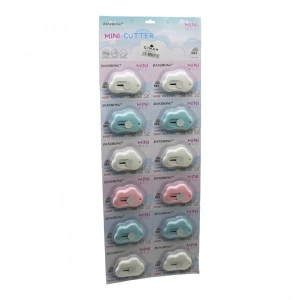 12 Adet Mini Cep - Çanta Havuç Falçata - Maket Bıçak