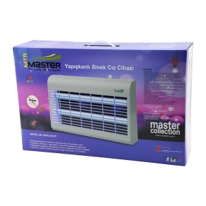 Master Mtr-2x15y  Yapışkanlı  Sinek Öldürücü Cız Cihazı Makine 30w 2pcs Led Floresan 100m2 Etkili 47.5x9.5x29cm