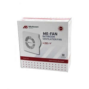 Mutlusan-001 211 000 200 00 00 Me-fan 2008 İnç Banyo Tuvalet Havalandırma Aspiratörü 40w1000rpm200m3/h