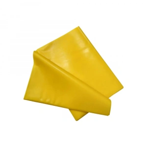 Nordmende Sarı Pilates Lastiği Kolay Direnç Pilates 120 Cm*15 Cm*0.25 Mm