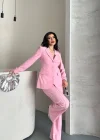 Elegant Fuşya Takım