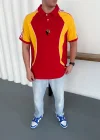 GalataSaray Tam Kalıp Premium Taraftar Polo Yaka Unisex