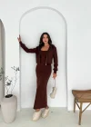 Kahve Hırka Elbise