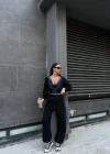Siyah Jean İkili Takım