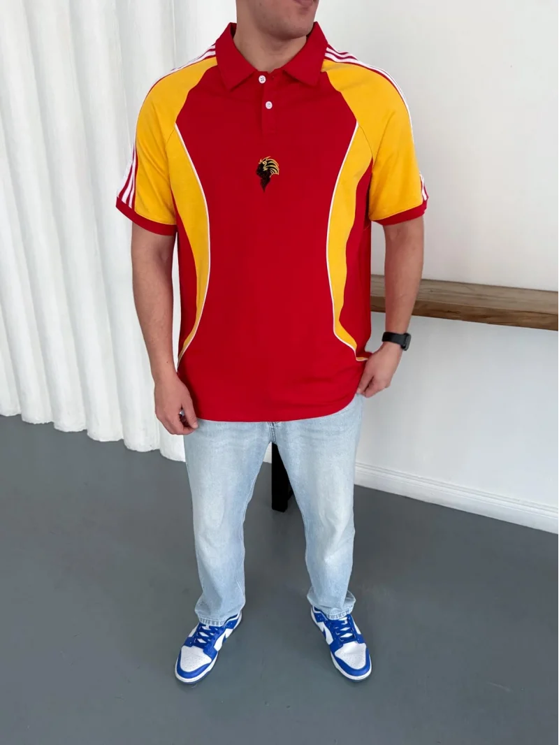 GalataSaray Tam Kalıp Premium Taraftar Polo Yaka Unisex