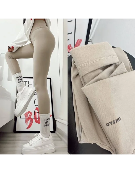 Bej İçi Pamuklu Tayt