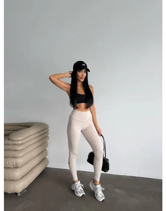 Krem Alo Sıkılaştırıcı Yüksek Bel Tayt