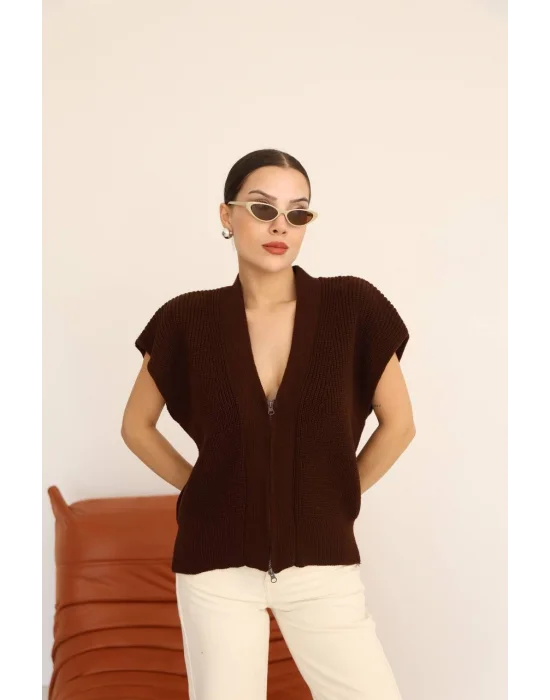 Taba Yelek Yarasa Fermuar