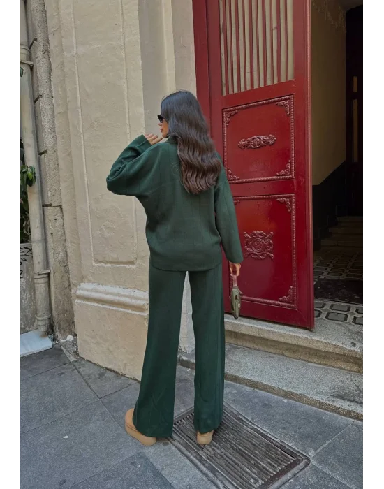 Yeşil Triko İkili Takım