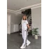 Beyaz Şerit Detaylı Premium Eşofman Takımı – Rahat Kalıp, Günlük Şık Spor Kombin