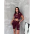 Kadın Bordo Toparlayıcı 3lü Spor Takım