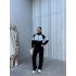 Siyah Likra Model Kumaş İkli Takım