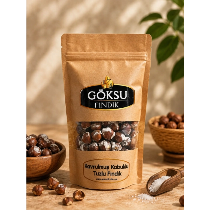 KABUKLU KAVRULMUŞ TUZLU FINDIK 250 GR