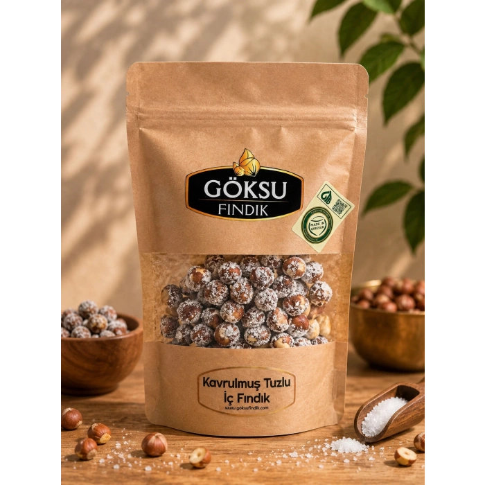 KAVRULMUŞ TUZLU FINDIK 250 GR