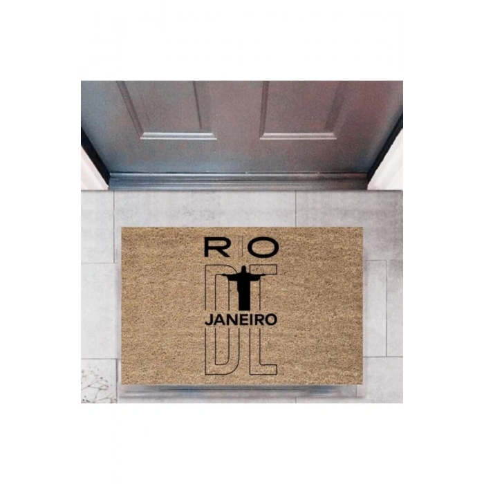 Kapı Önü Paspası Dekoratif Dijital Baskı ŞehirlerP-2744