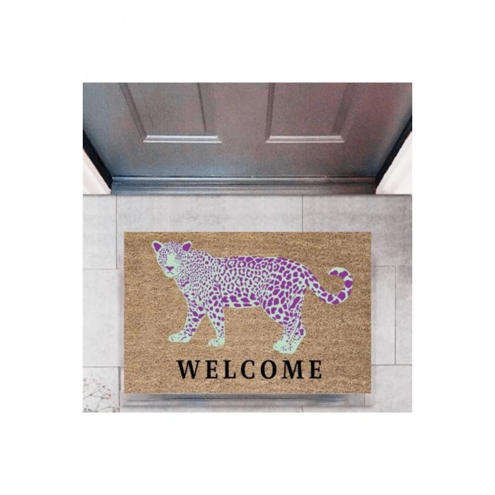 Kapı Önü Paspası Dekoratif Dijital Baskı HayvanlarP-2728