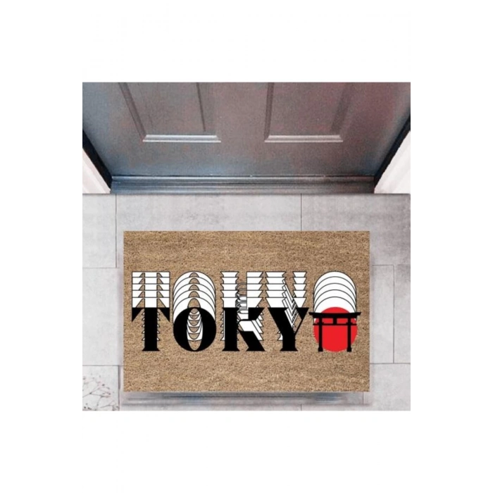 Kapı Önü Paspası Dekoratif Dijital Baskı ŞehirlerP-2743