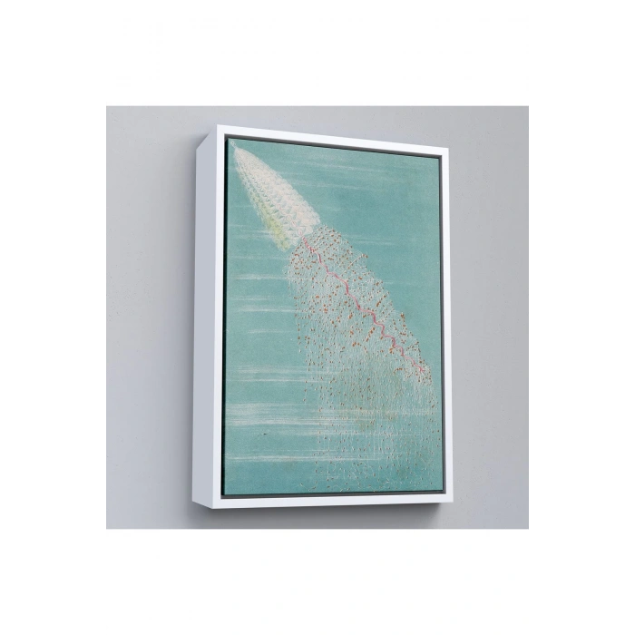 Ahşap Çerçeveli Alfred Fredol - Apolémie Konturnée Tablo-8063