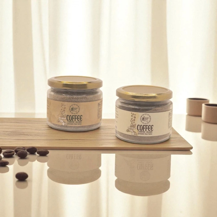 2li Kilo Vermeye Yardımcı Kolojenli Detox Kahve Seti ( Sade, Sütlü)