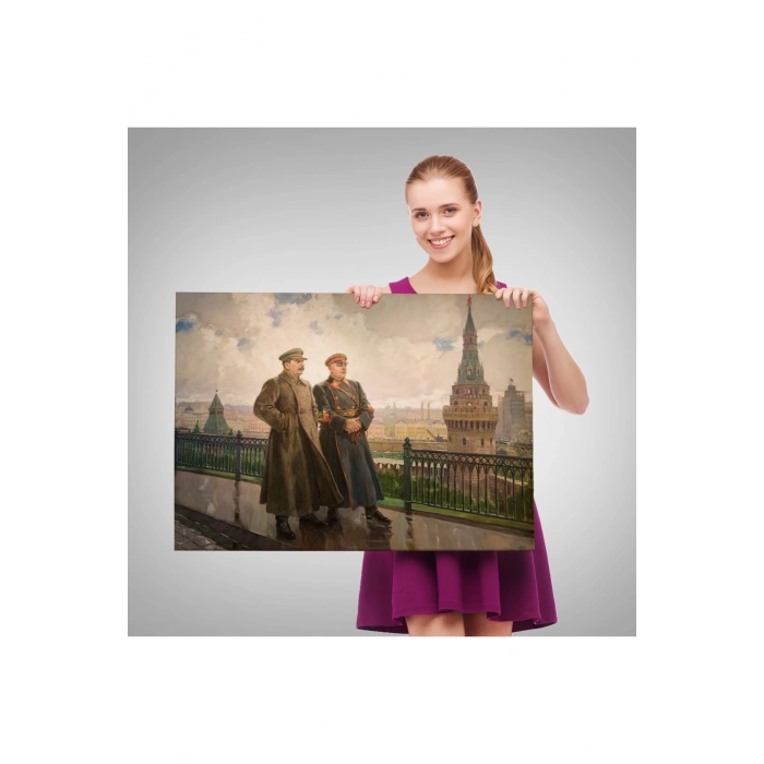 Antik Romada Sabineli Kadınların Müdahalesi Tablosu -6550