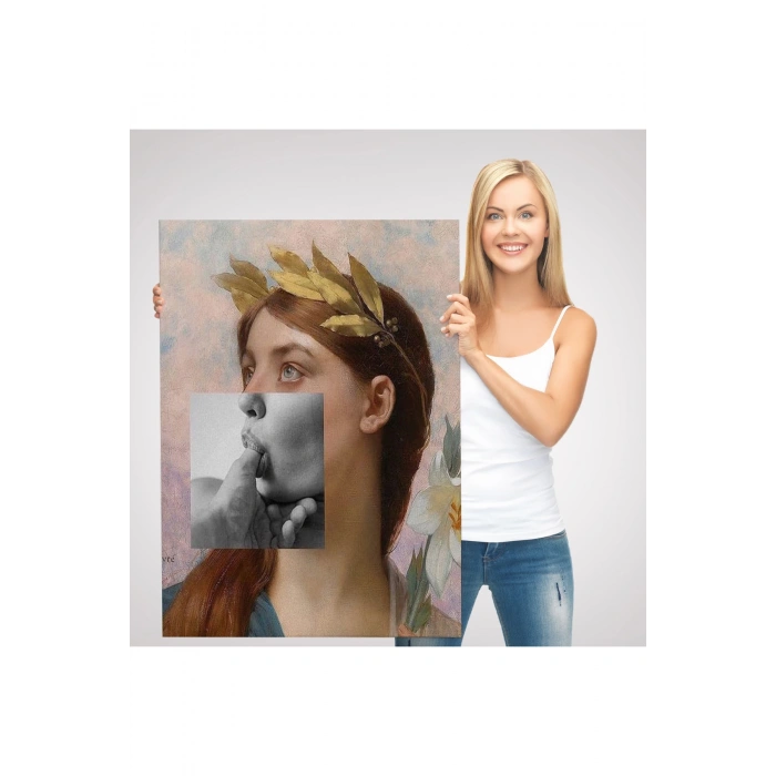 Antik Yunan Rönesans Komik Tablosu -6366