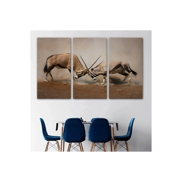 Antilob Dekoratif Kanvas Tablo-1117