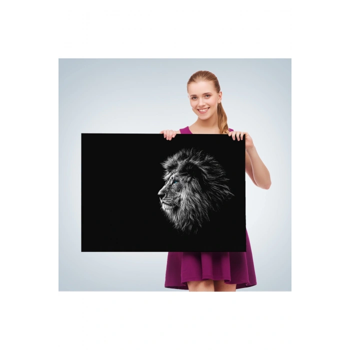 Aslan Dekoratif Kanvas Tablo 1153