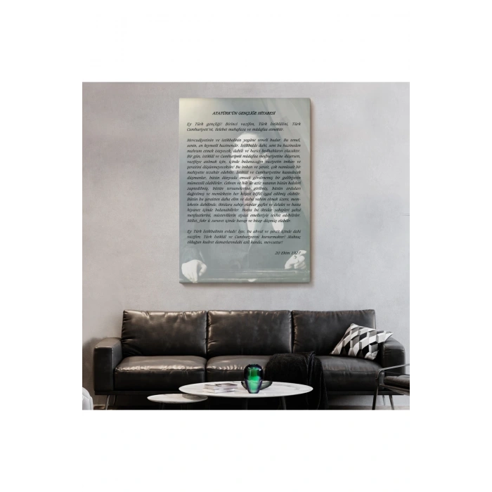 Atatürkün Gençliğe Hitabesi  Duvar Tablosu-6465