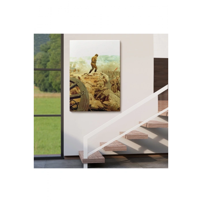 Atatürk ve Büyük Taarruz Duvar Tablusu-6463