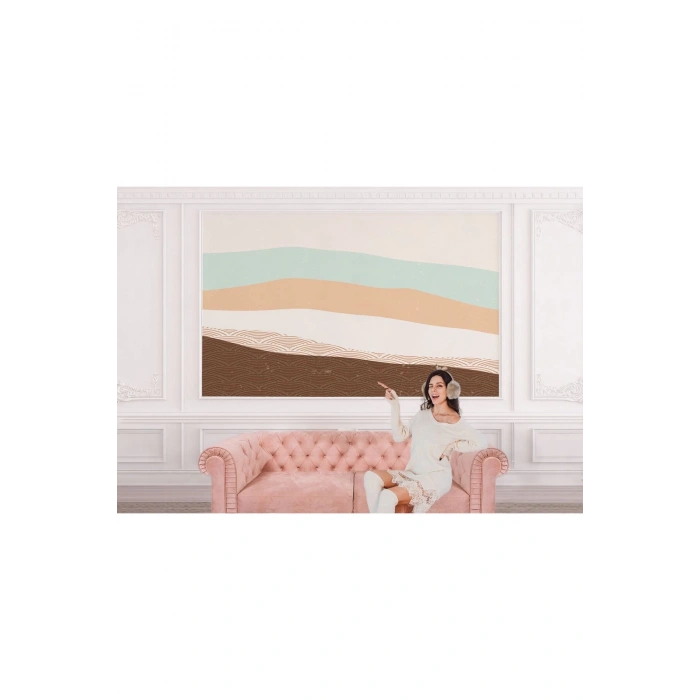 Boho Stili Modern Duvar Kağıdı-5539