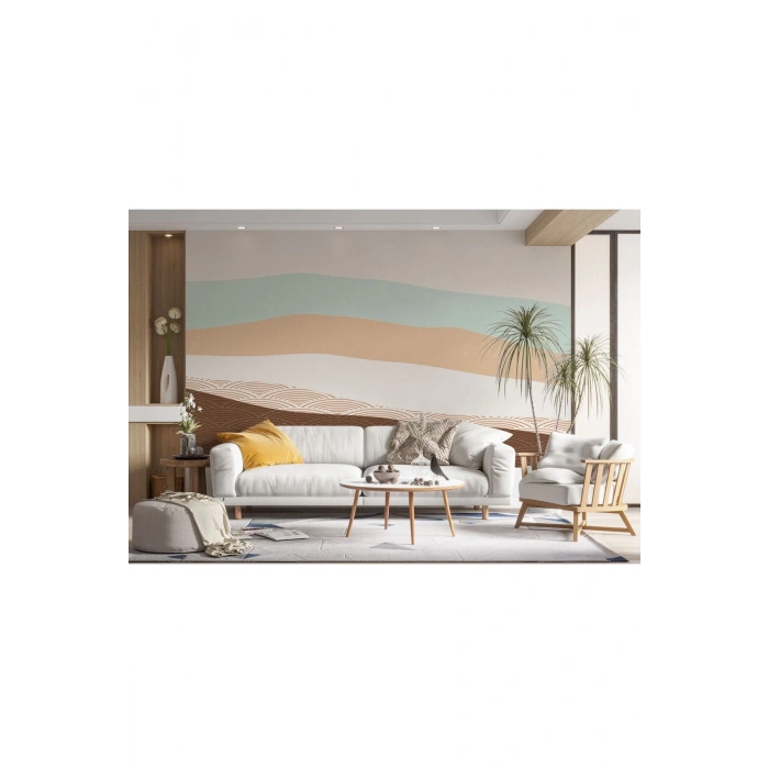 Boho Stili Modern Duvar Kağıdı-5539