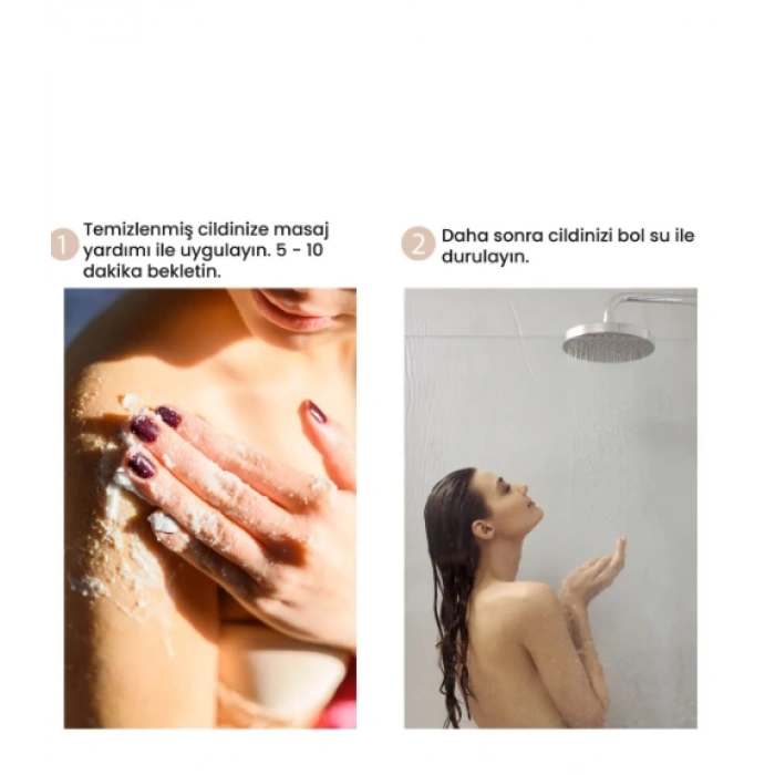 Çilek Aromalı Yenileyici Cilt ve Vücut Scrub Peeling