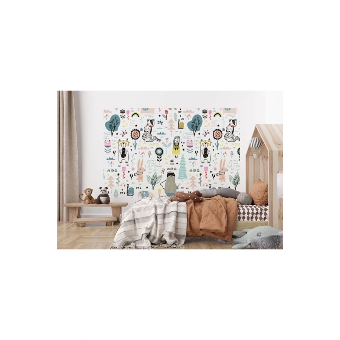 Çocuk ve Bebek Odası Temalı Duvar Kağıdı-5717