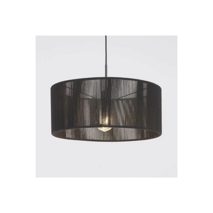 Dekoratif Sarkıt Avize Lambader Başlığı Siyah