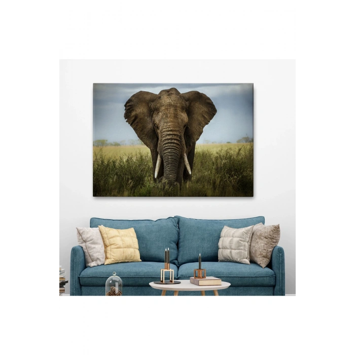 Fil Dekoratif Kanvas Tablo 1121