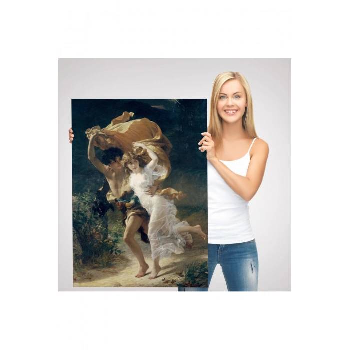 Fırtına Tablosu - Pierre Auguste Cot - The Storm-6476