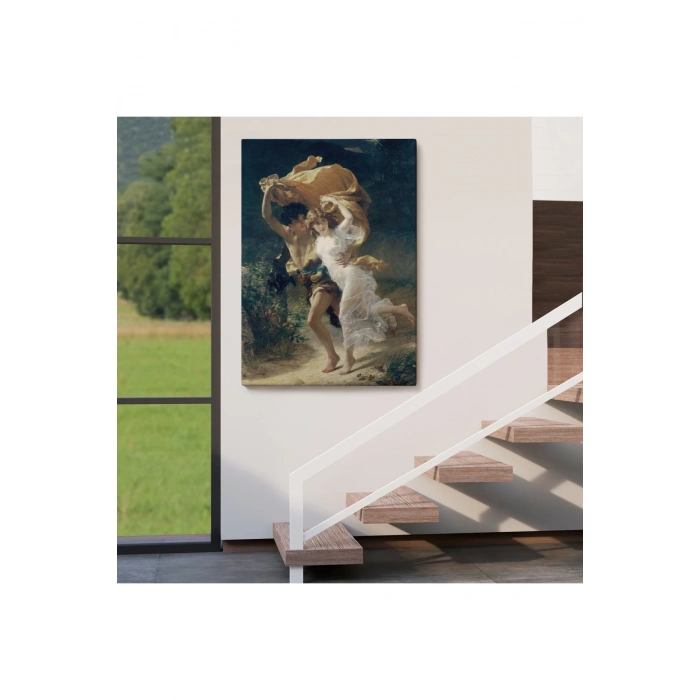 Fırtına Tablosu - Pierre Auguste Cot - The Storm-6476