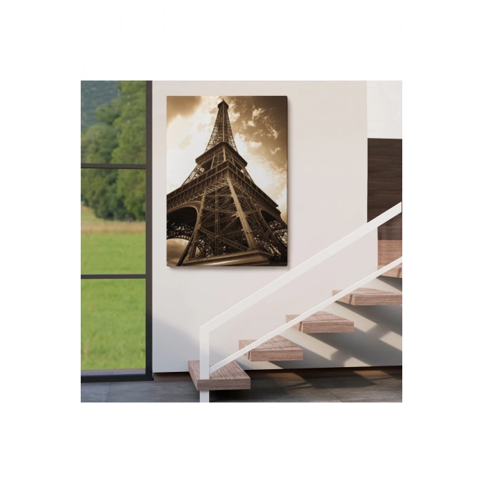 Fransa Paris Eyfel Kulesi Duvar Tablosu-6424