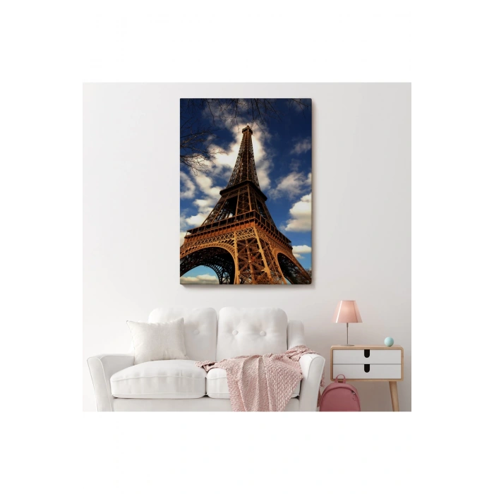 Fransa Paris Eyfel Kulesi Duvar Tablosu-6442