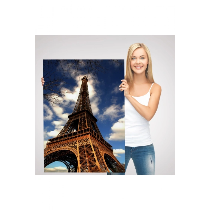 Fransa Paris Eyfel Kulesi Duvar Tablosu-6442