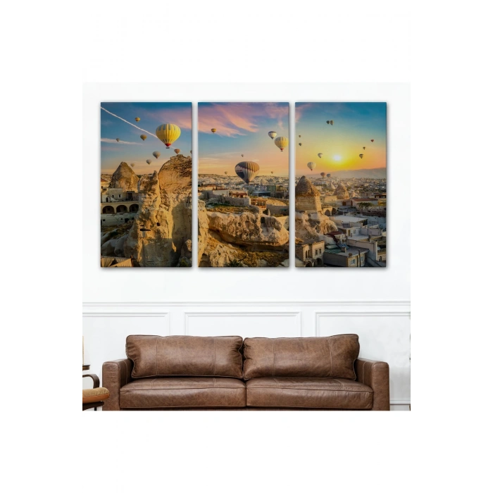 Göreme Kapadokya Manzarası Duvar Tablosu-1245