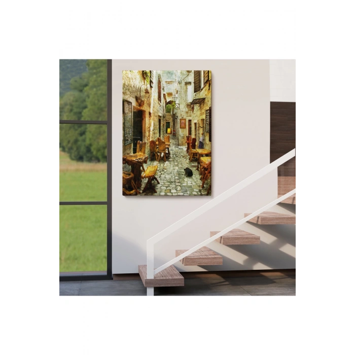 Güzel Sokak Tablosu - Beautiful Street-6406