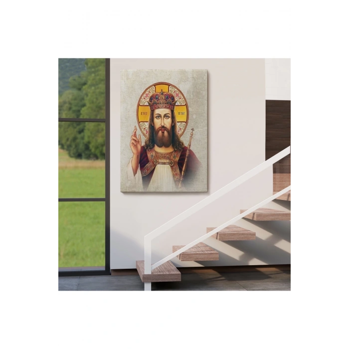 Hz İsa Tablosu, Kilise Hediyesi Long live Christ the King Jesus Christ -6387