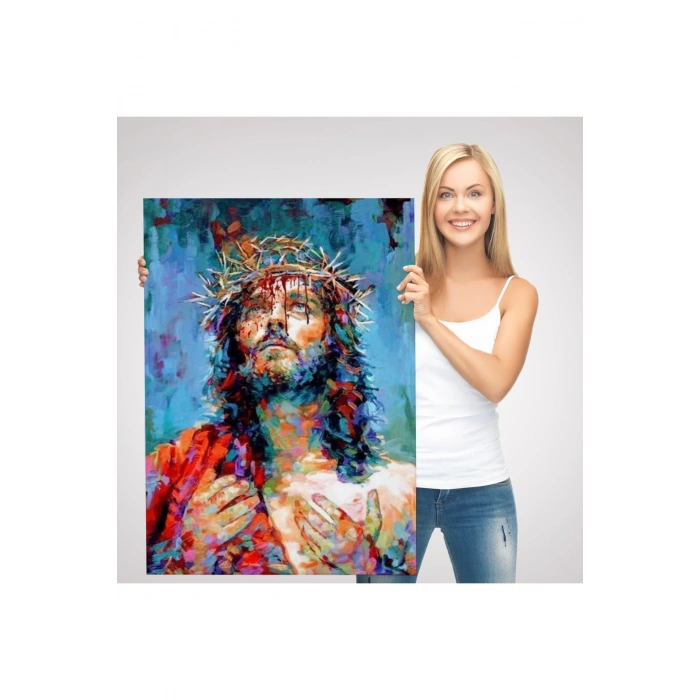 İsa Mesih Dekortif Duvar Tablosu-6308