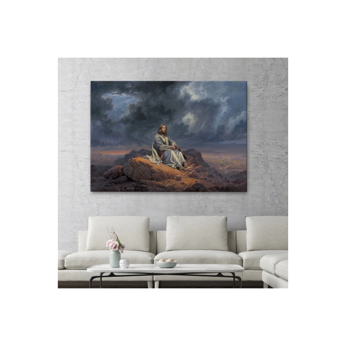 İsa Mesih Dekortif Duvar Tablosu - Jesus Christ-6540